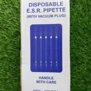 ESR Pipette with Vacuum Plug Disposable 100